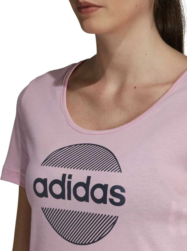 Adidas Palaidinė Linear Tee II Rožinė DV3000