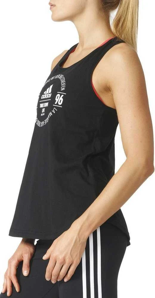 Adidas Palaidinė LOGO TANK TOP Juodas BP8387