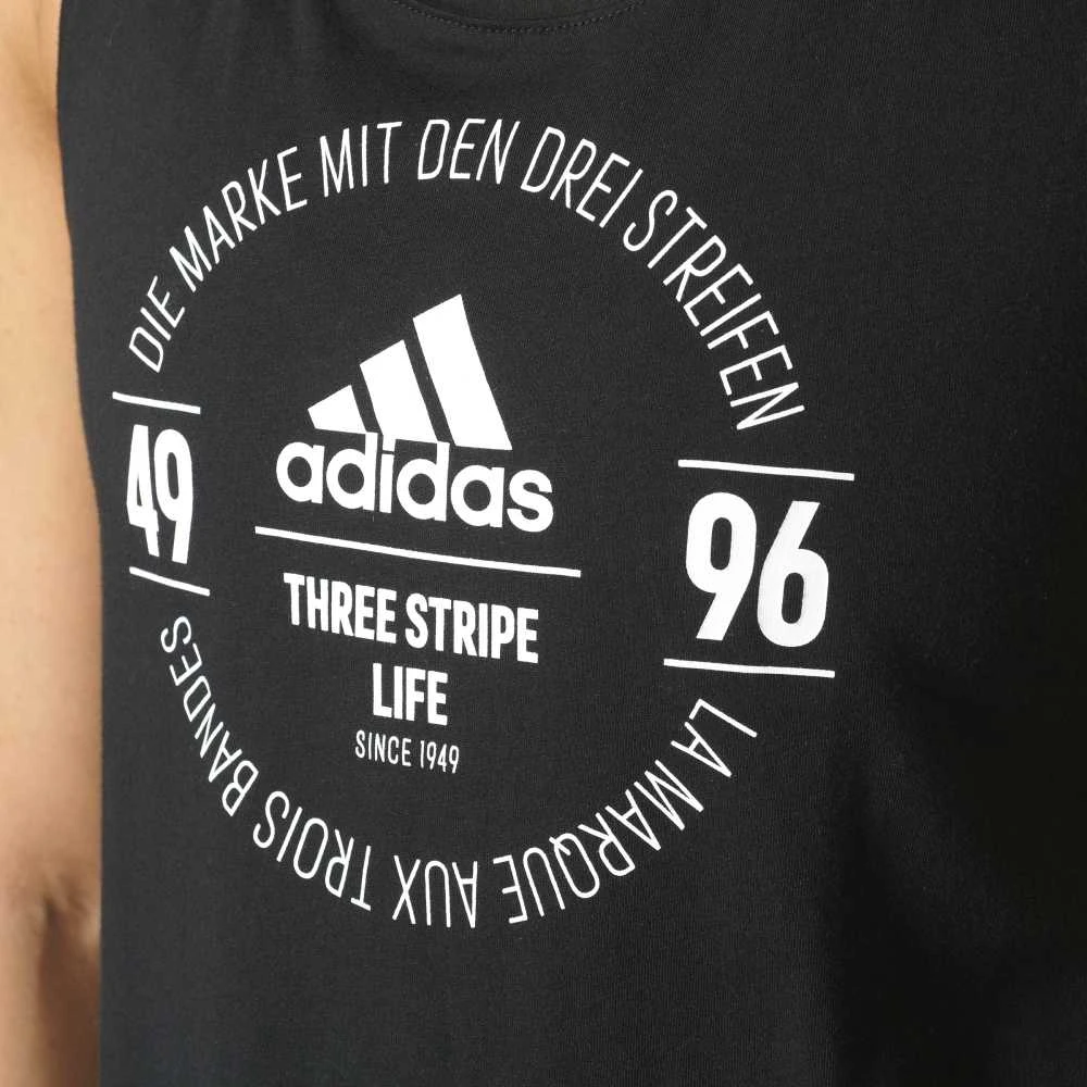 Adidas Palaidinė LOGO TANK TOP Juodas BP8387