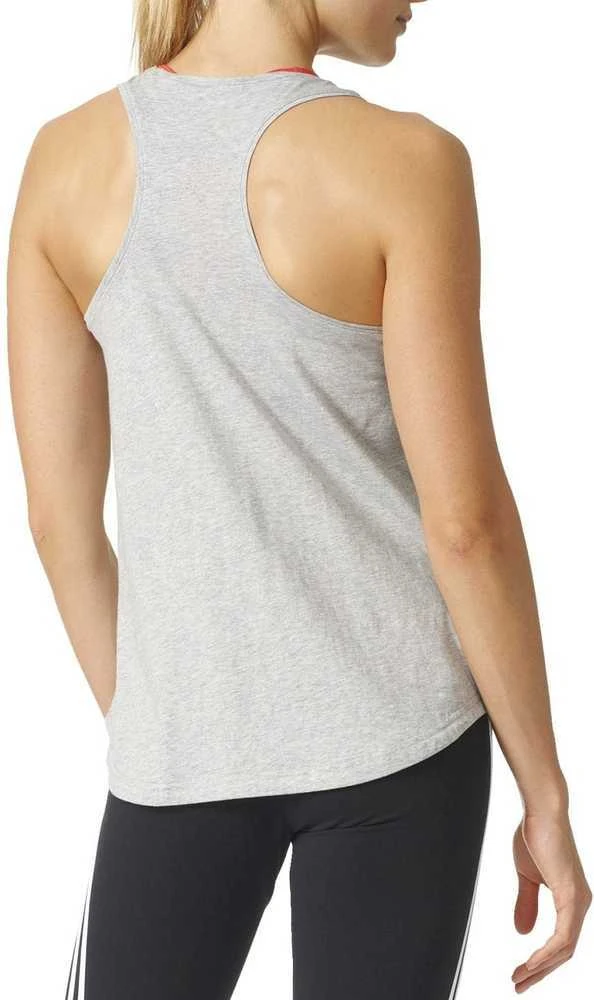 Adidas Palaidinė Logo Tee Pilkas Heather BP8392