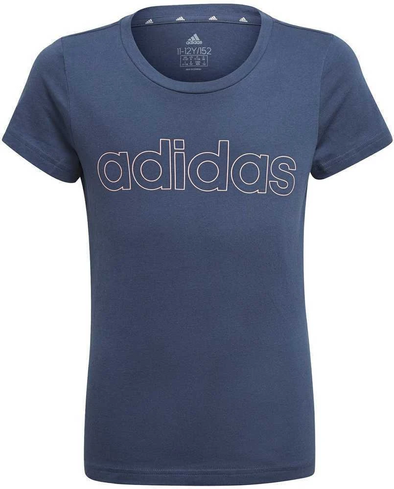 Adidas Palaidinė Mergaitėms G Lin T Mėlyna GN4051