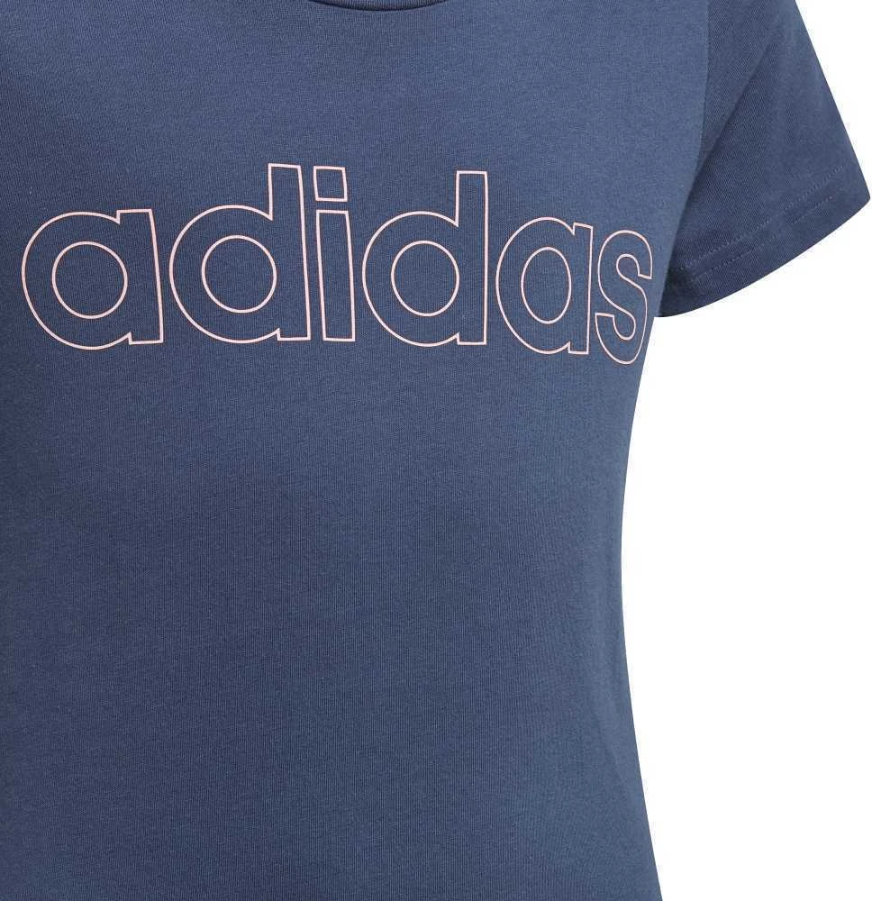 Adidas Palaidinė Mergaitėms G Lin T Mėlyna GN4051