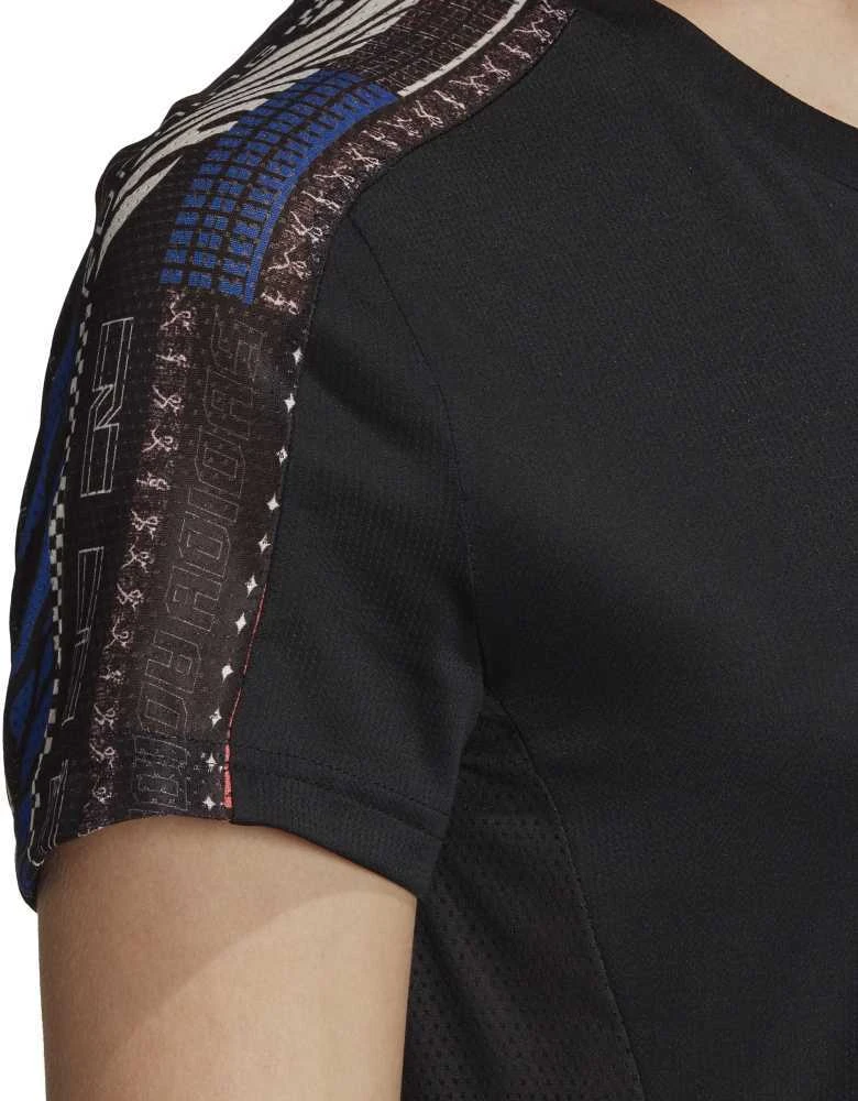 Adidas Palaidinė Moterims Own The Run Tee Juodas FS9818