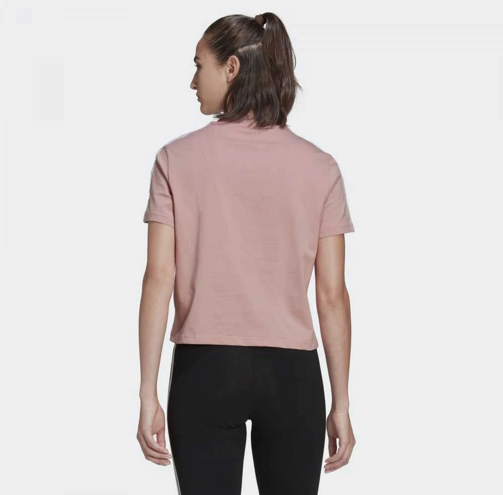 Adidas Palaidinė Moterims W 3s Crop Tee Rožinė HF7245