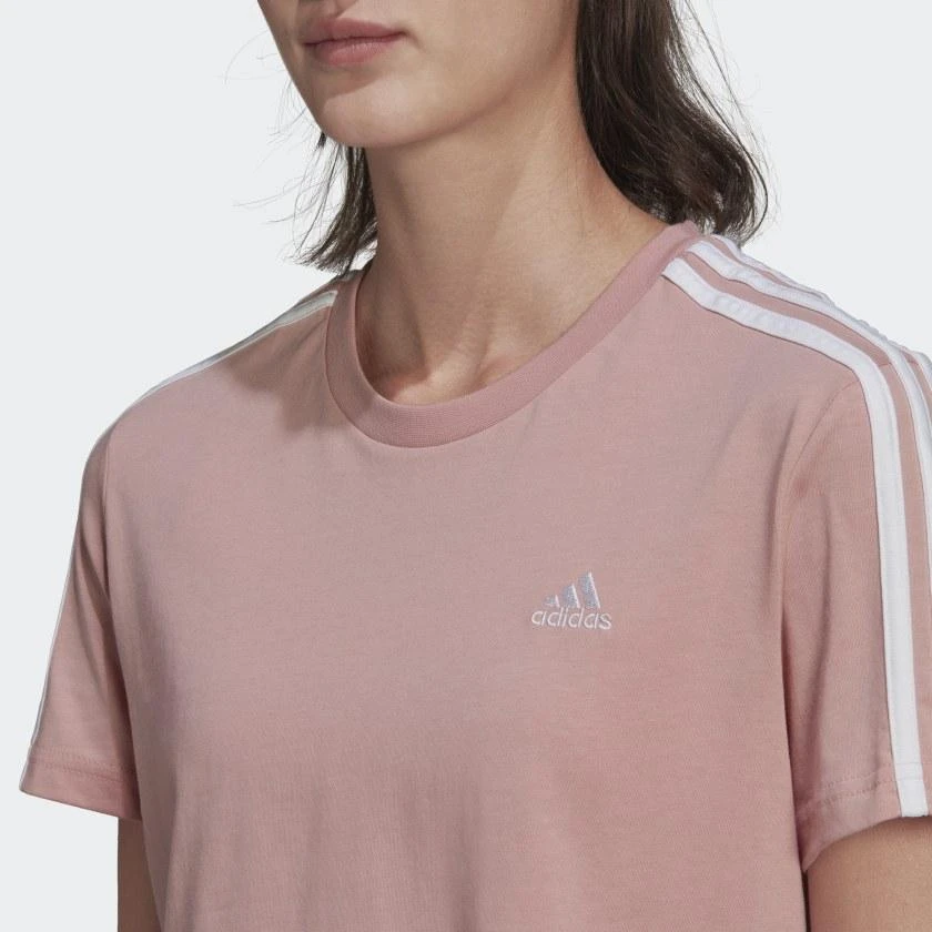 Adidas Palaidinė Moterims W 3s Crop Tee Rožinė HF7245
