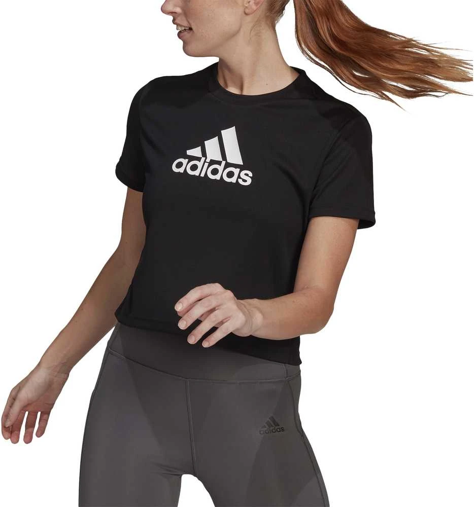 Adidas Palaidinė Moterims W Bl Cro T Juodas GL3830