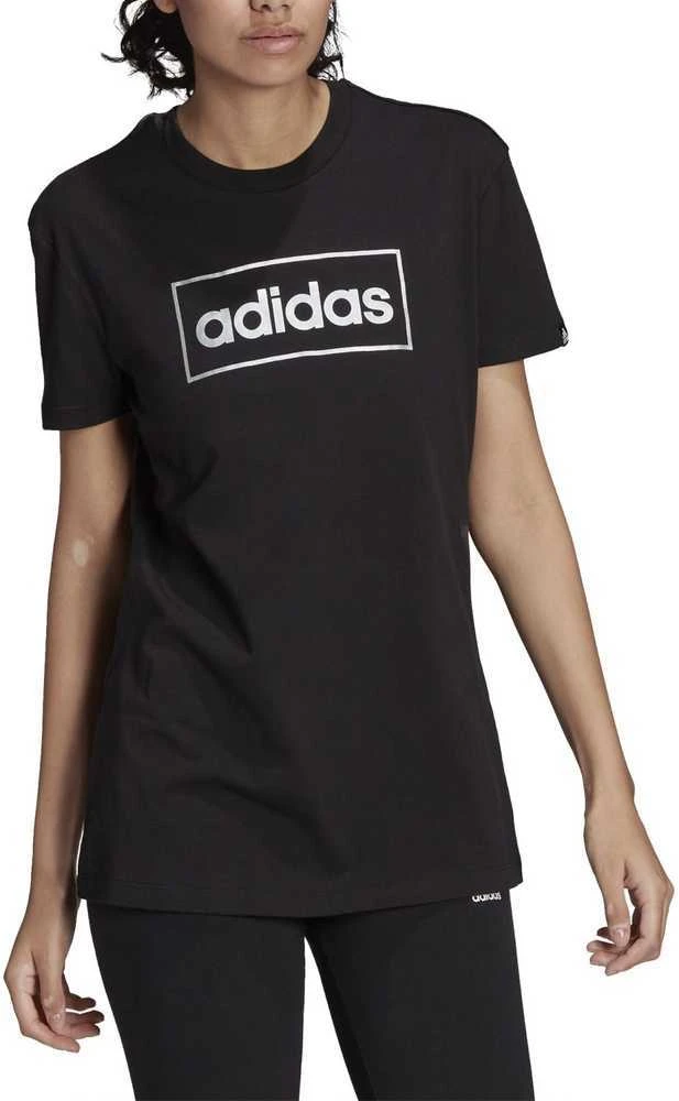 Adidas Palaidinė Moterims W Fl Bx G Tee Juodas HC2153