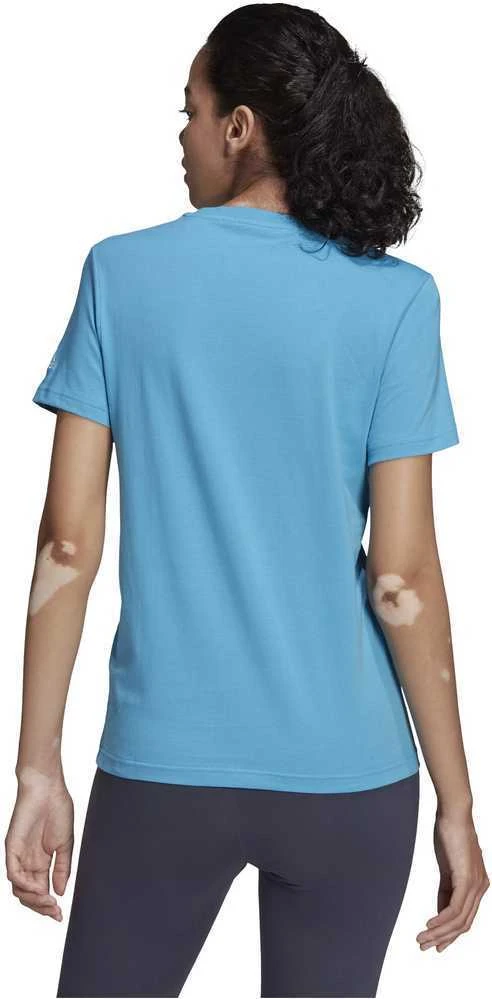 Adidas Palaidinė Moterims W Lin Tee Mėlyna HC9272