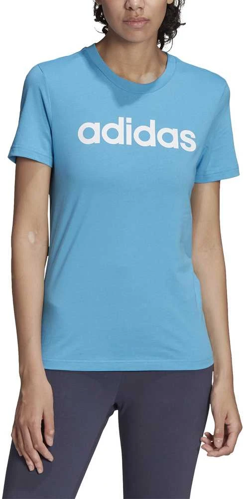 Adidas Palaidinė Moterims W Lin Tee Mėlyna HC9272