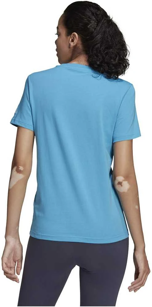 Adidas Palaidinė Moterims W Lin Tee Mėlyna HC9272