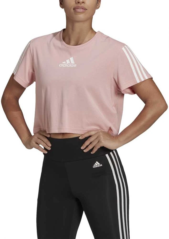 Adidas Palaidinė Moterims W Tc Crop Tee Rožinė HD9353