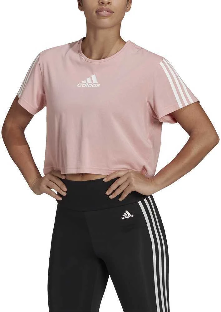 Adidas Palaidinė Moterims W Tc Crop Tee Rožinė HD9353