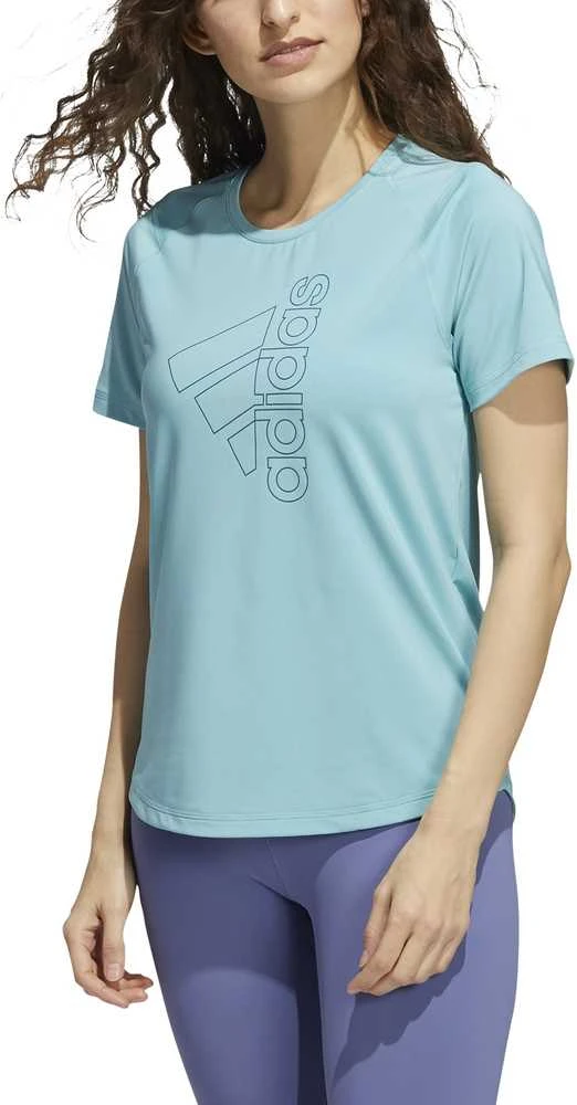 Adidas Palaidinė Moterims W Tech Bos Tee Mėlyna GS8773