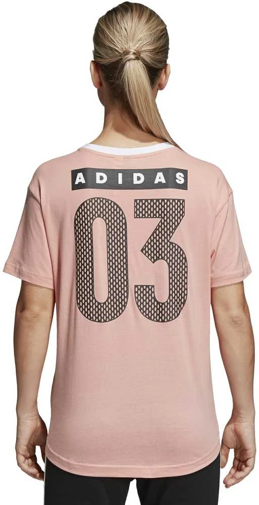 Adidas Palaidinė Number 03 Rožinė Juodas CV4581