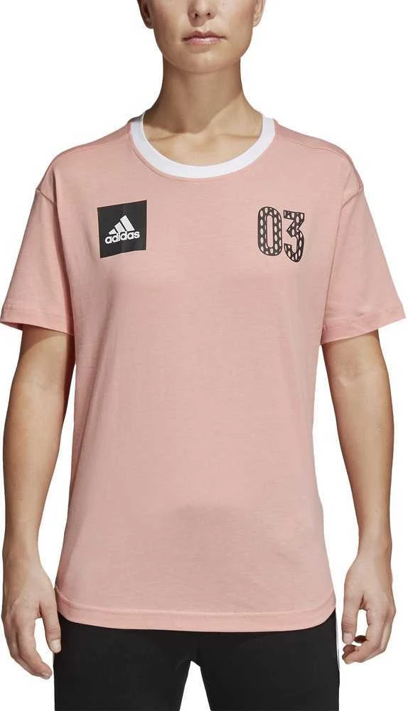 Adidas Palaidinė Number 03 Rožinė Juodas CV4581