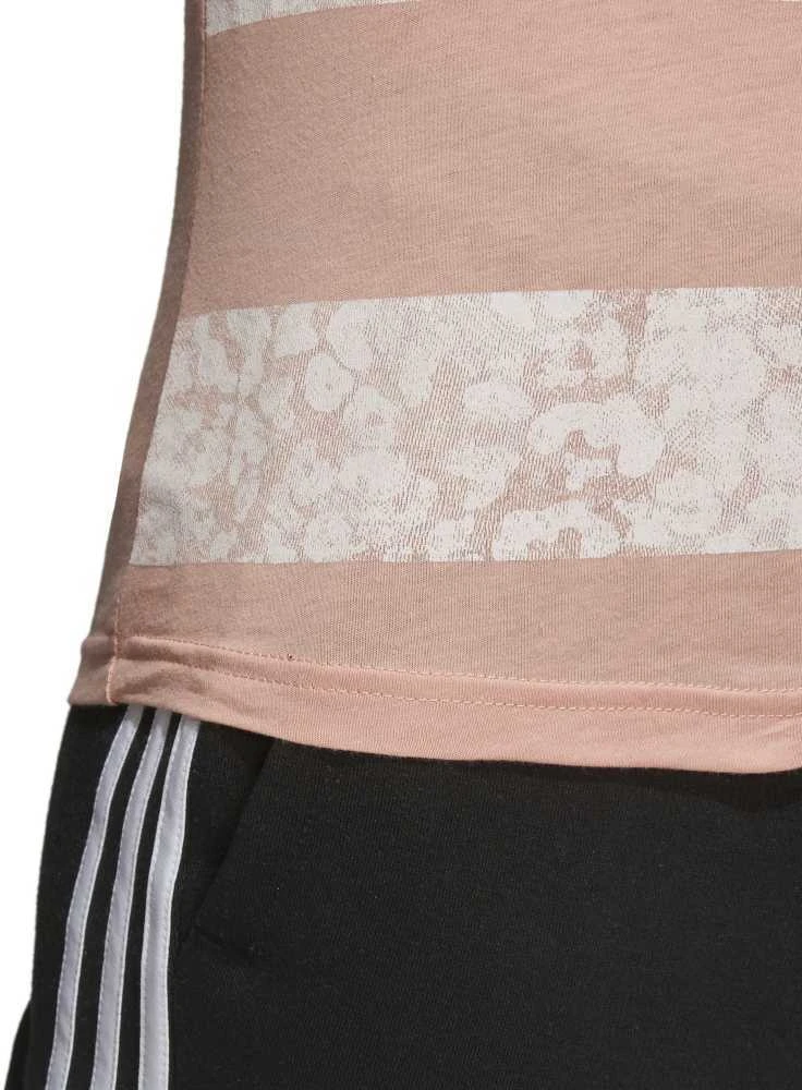 Adidas Palaidinė Three Stripes Rožinė Baltas CV4572