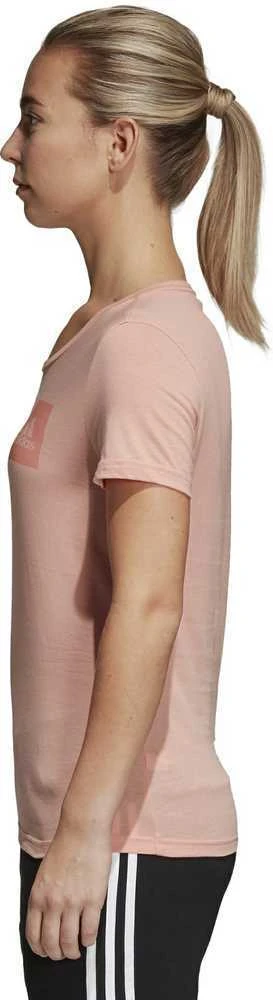 Adidas Palaidinė Three Stripes Rožinė Baltas CV4572