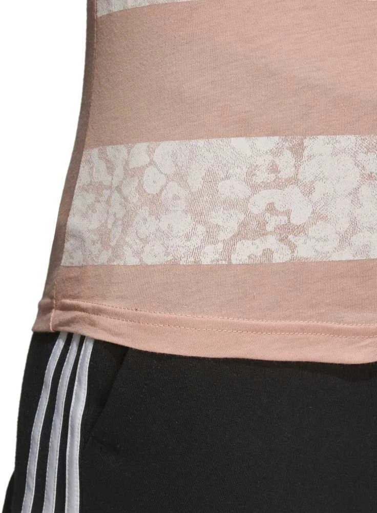 Adidas Palaidinė Three Stripes Rožinė Baltas CV4572