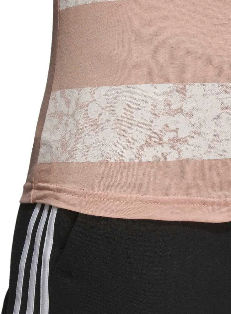 Adidas Palaidinė Three Stripes Rožinė Baltas CV4572