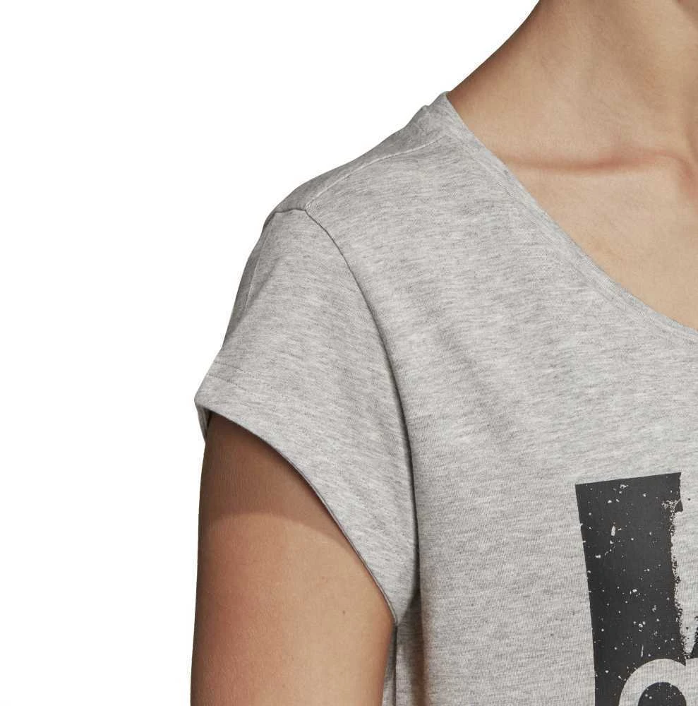 Adidas Palaidinė W E AOP Tee Pilkas DU0636