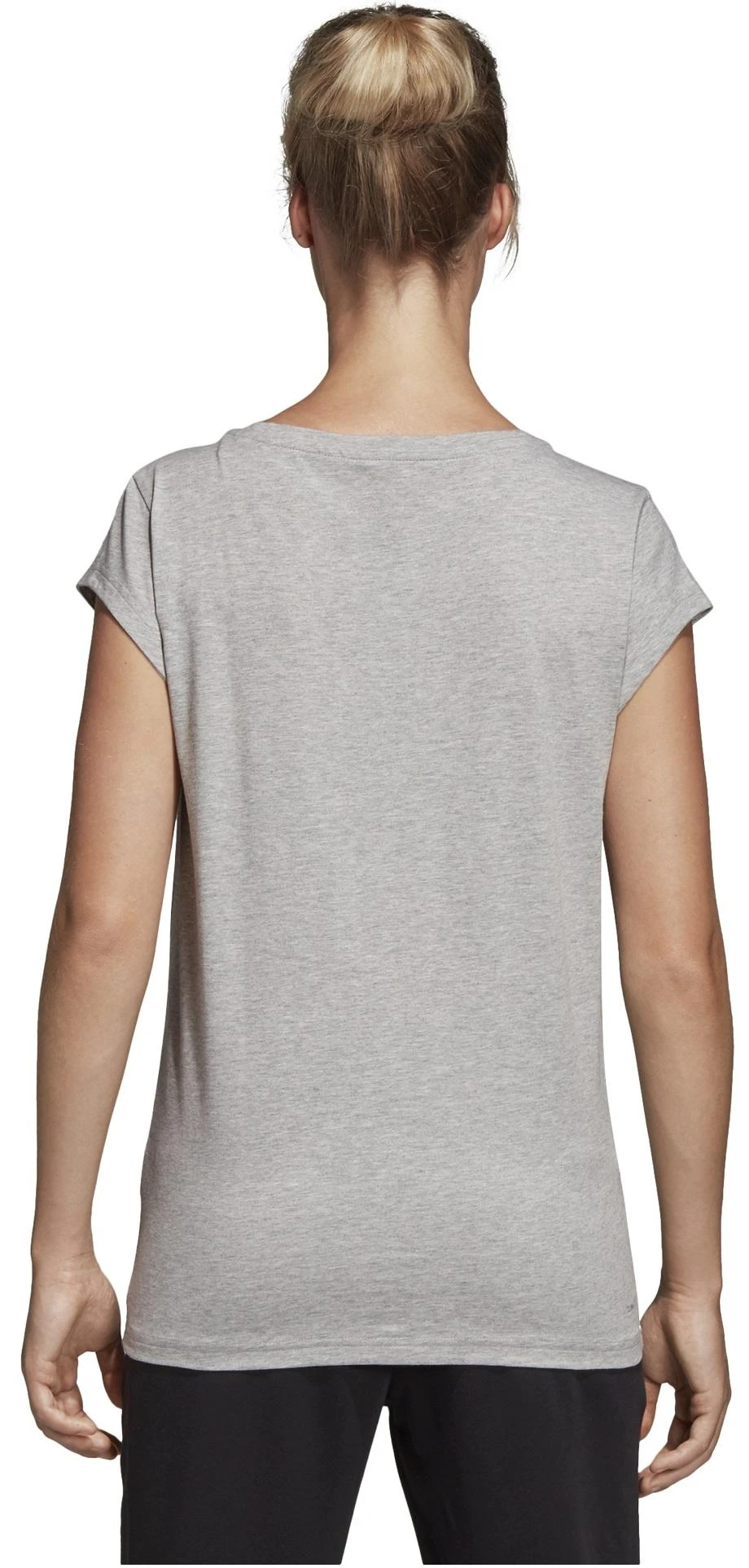Adidas Palaidinė W E AOP Tee Pilkas DU0636
