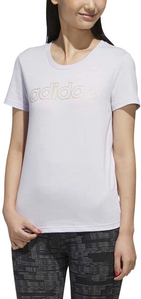 Adidas Palaidinė W E Branded T Violetinė