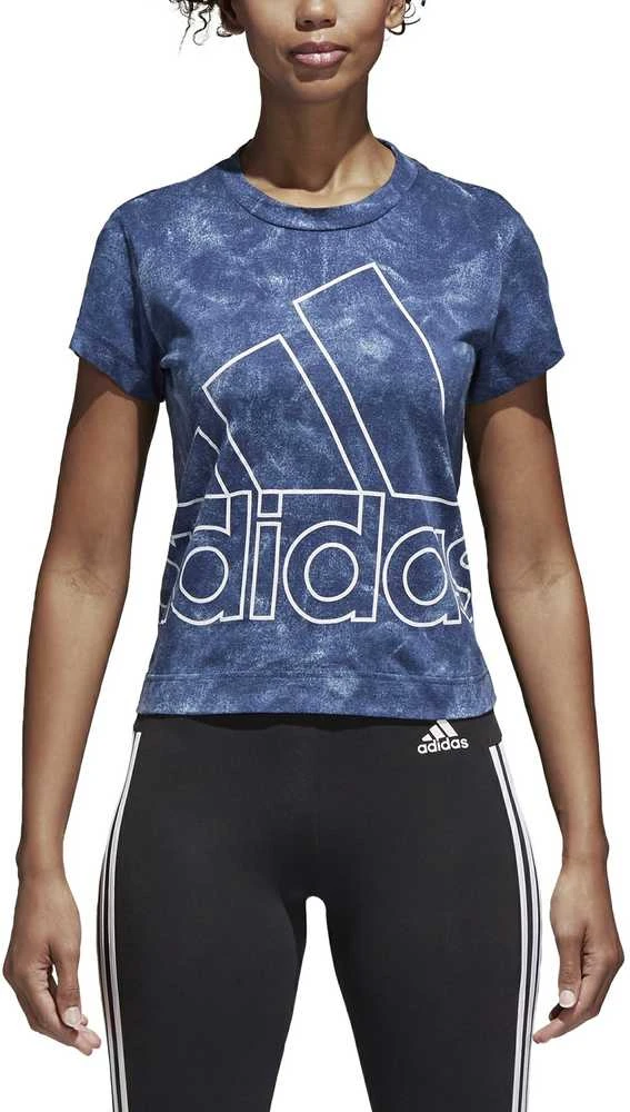 Adidas Palaidinė W Id Slim Tee Mėlyna CG1002