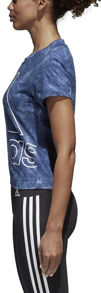 Adidas Palaidinė W Id Slim Tee Mėlyna CG1002