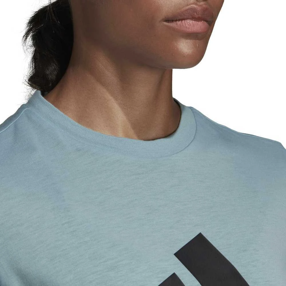 Adidas Palaidinė W Mh Bos Tee Mėlyna DY7734