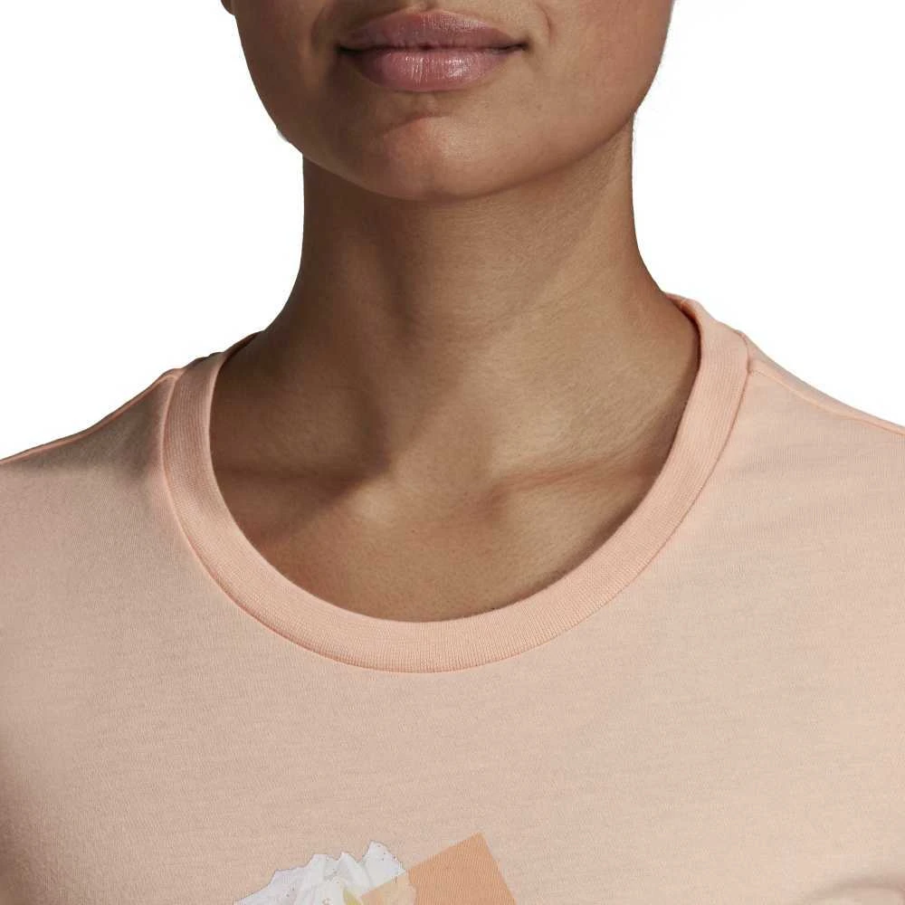 Adidas Palaidinė W Mh Flower Tee Rožinė ED6161
