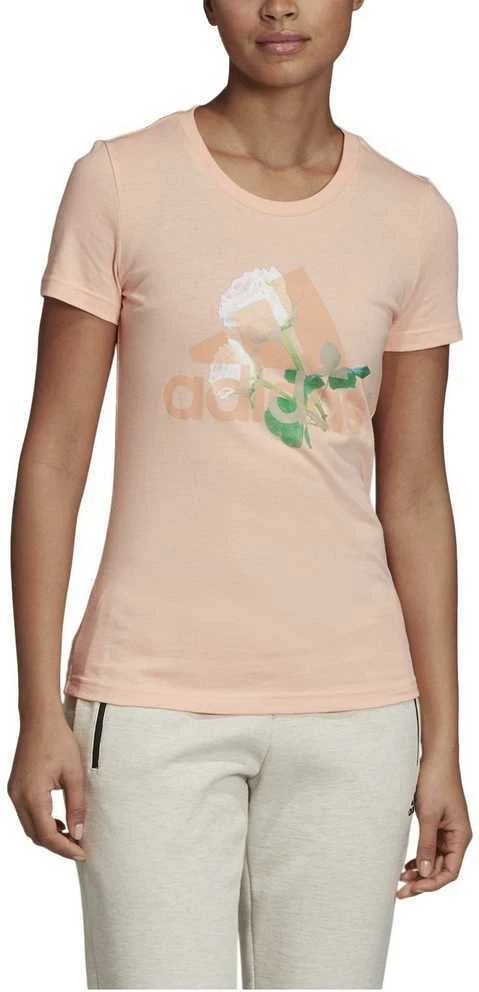 Adidas Palaidinė W Mh Flower Tee Rožinė ED6161