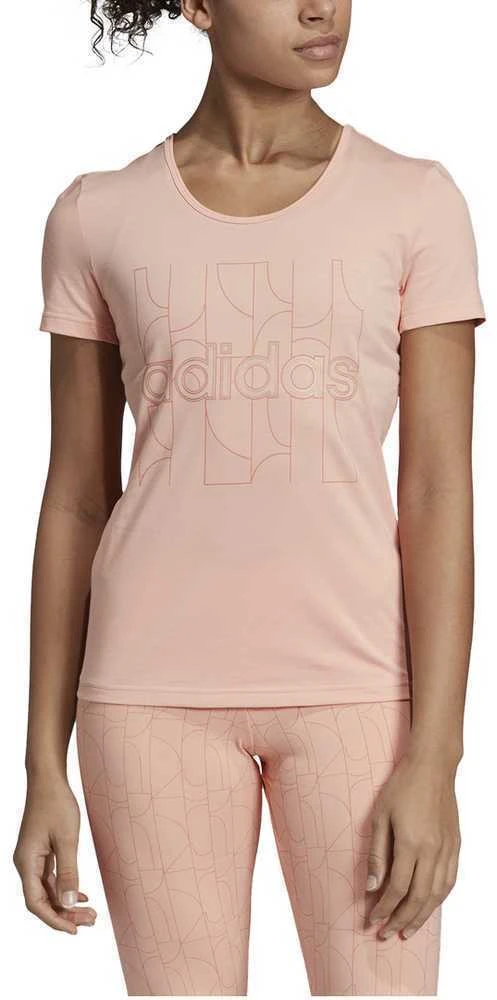 Adidas Palaidinė W Mo Pr T-Shirt Coral EH6470