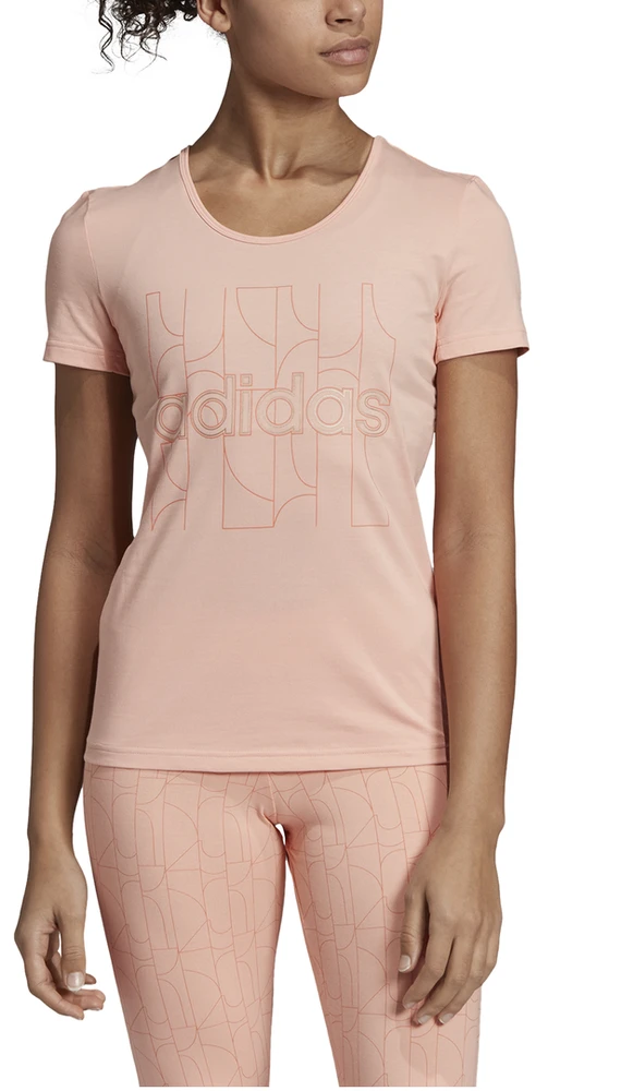 Adidas Palaidinė W Mo Pr T-Shirt Coral EH6470