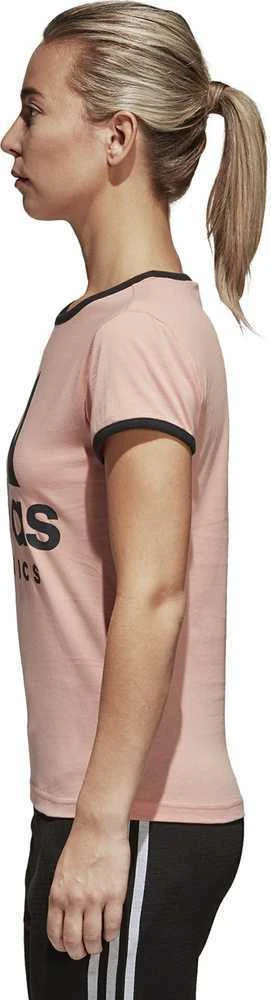 Adidas Palaidinė W Sid Slim Tee Rožinė Juodas CF1440