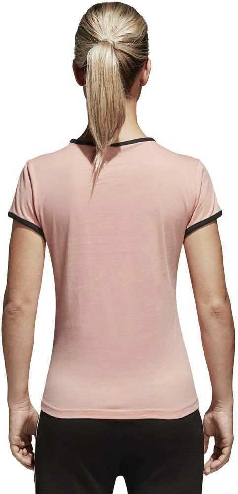 Adidas Palaidinė W Sid Slim Tee Rožinė Juodas CF1440