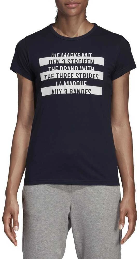 Adidas Palaidinė W Sid T-Shirt Mėlyna DP2385