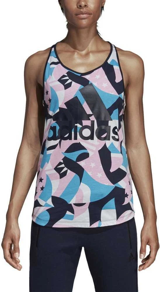 Adidas Palaidinė W Sid Tank Aop Multicolor DP2378