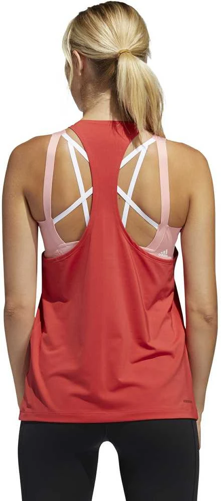 Adidas Plaidinė Tech Bos Tank Raudona FQ1999