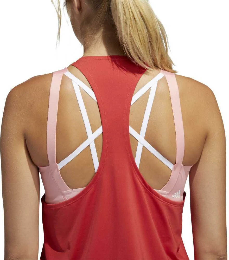 Adidas Plaidinė Tech Bos Tank Raudona FQ1999