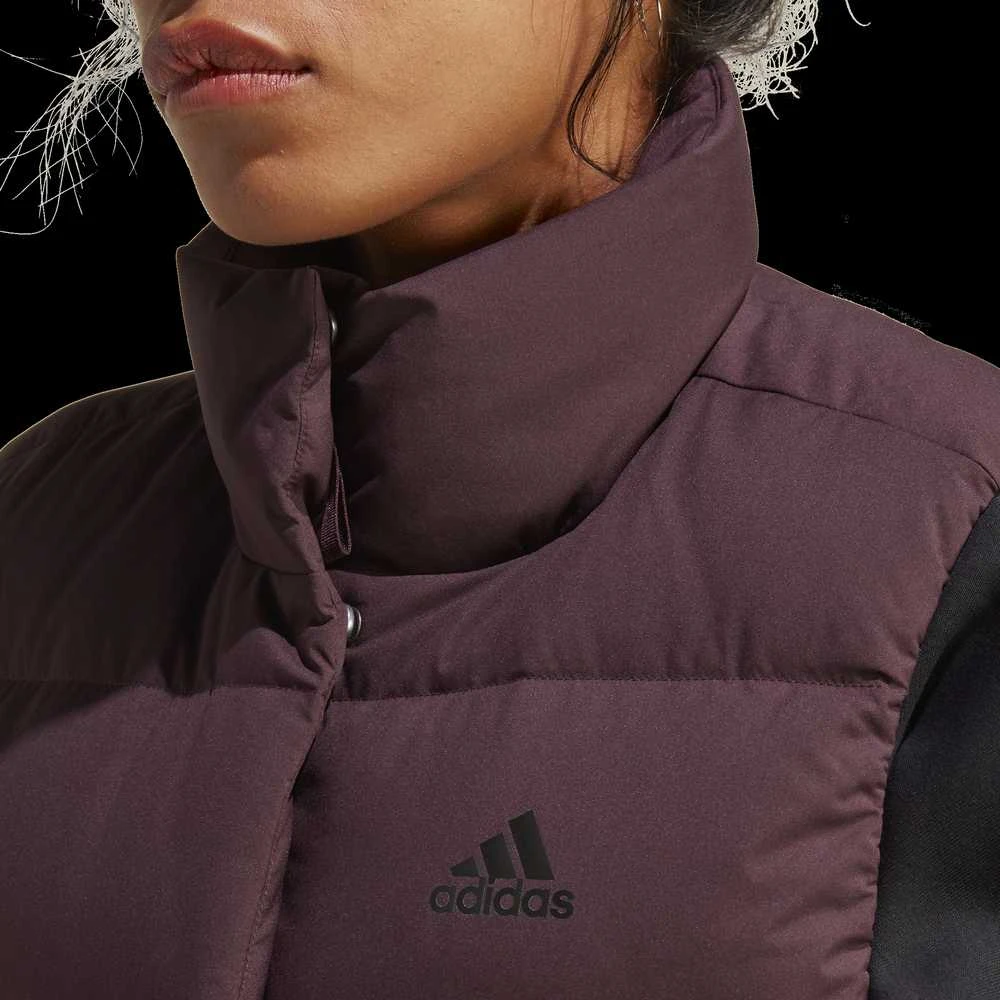 Adidas Pūkinė Liemenė Moterims W Helionic Vest Bordo HE1456