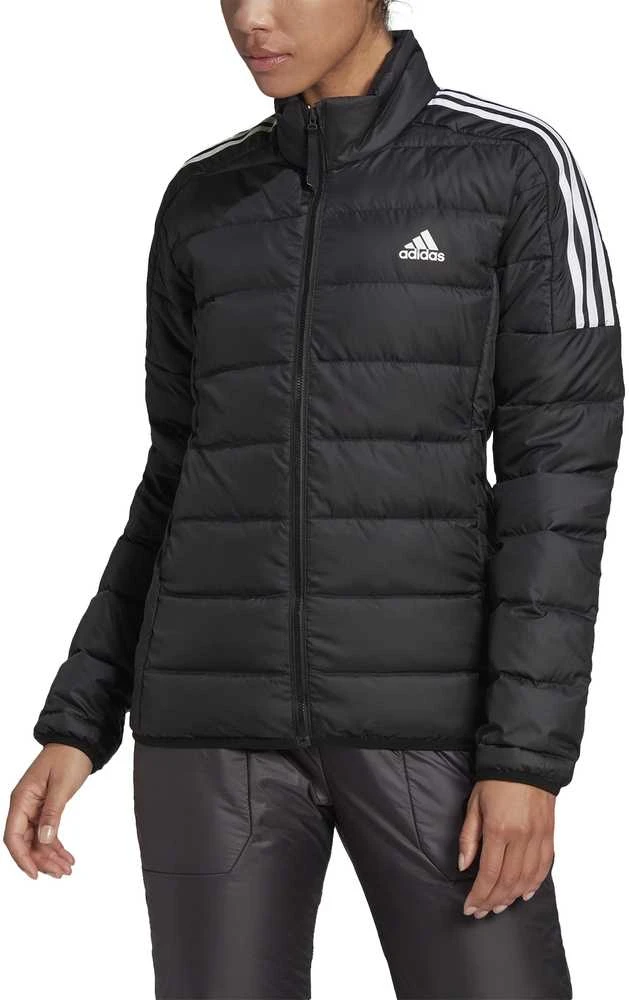 Adidas Pūkinė Striukė Moterims W Ess Down Jkt Juodas GH4593