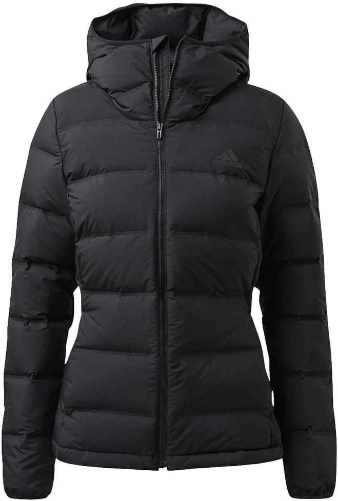 Adidas Pūkinė Striukė Moterims W Helionic Ho J Juodas