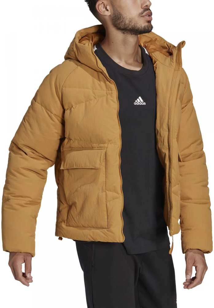 Adidas Pūkinė Striukė Vyrams Big Baffle Jkt Brown HN9932