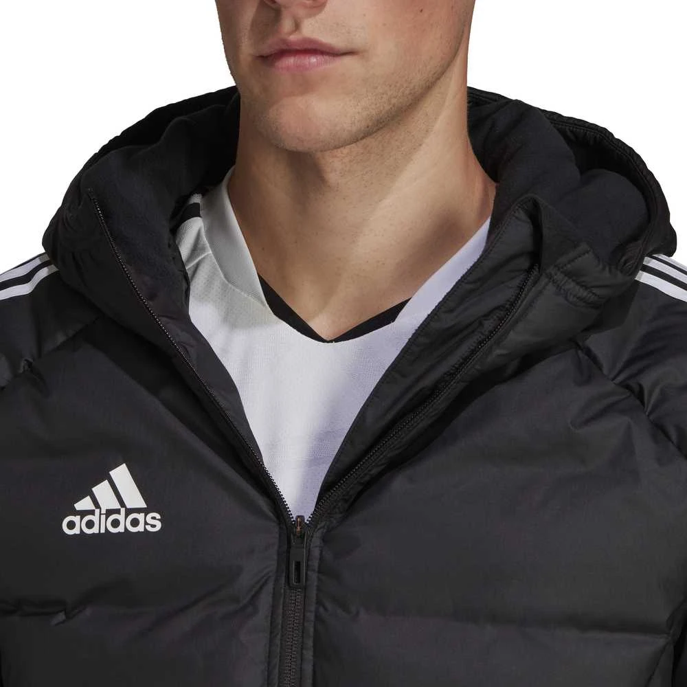 Adidas Pūkinė Striukė Vyrams Con22 L Down Juodas H21256