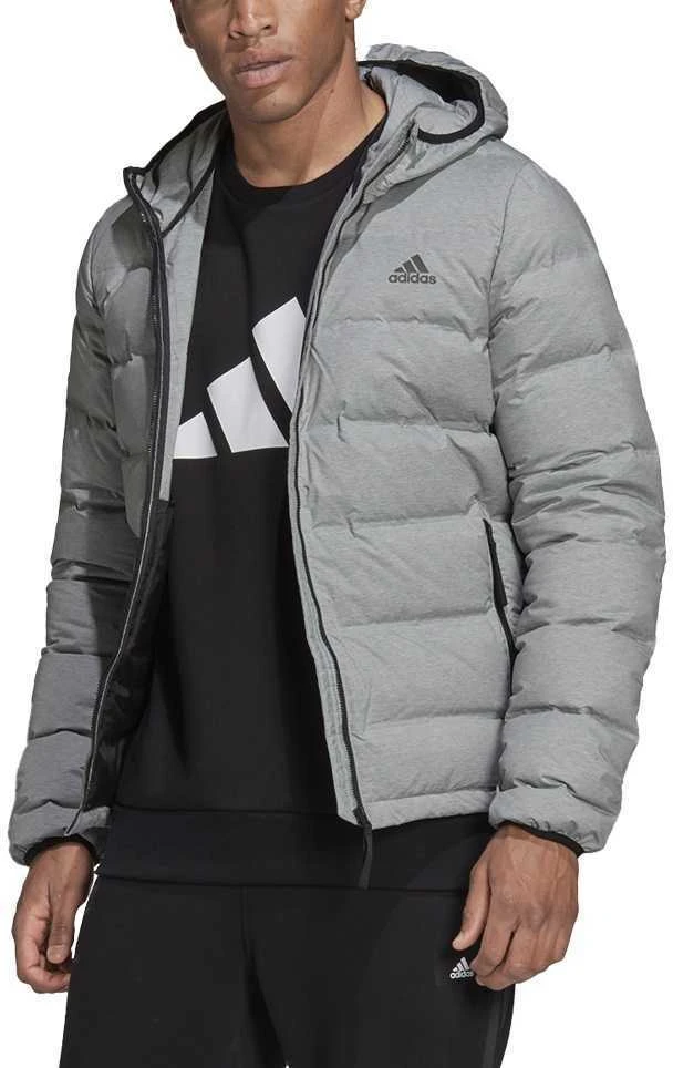 Adidas Pūkinė Striukė Vyrams Helionic Mel Pilkas H59836