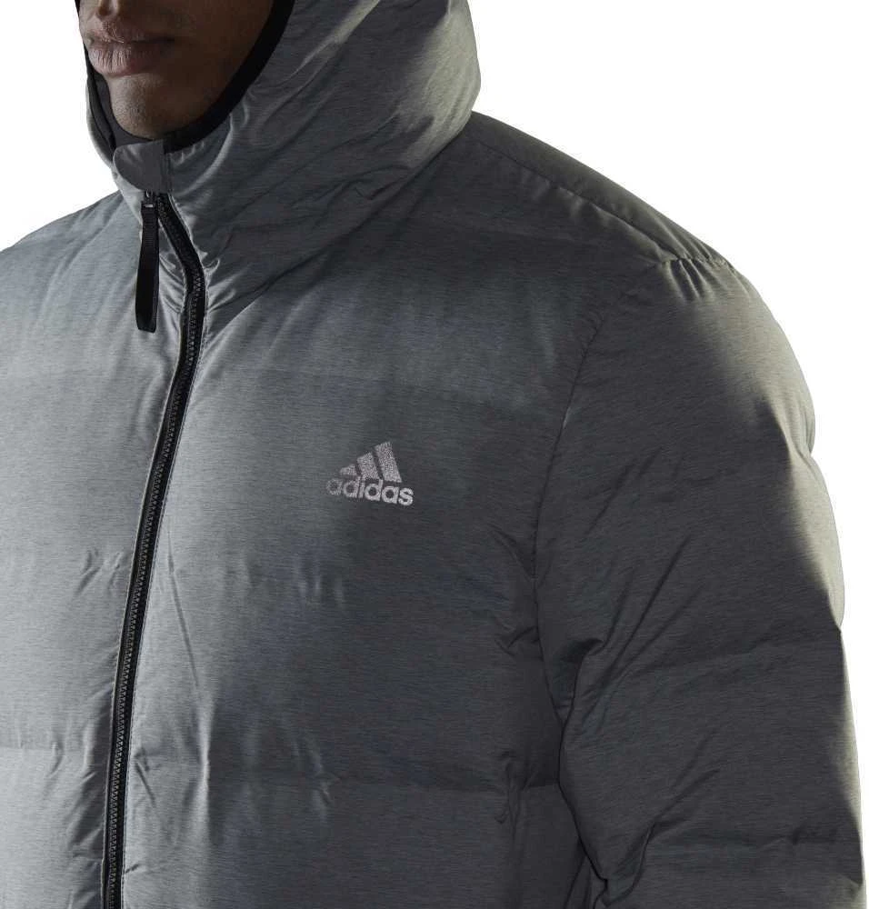 Adidas Pūkinė Striukė Vyrams Helionic Mel Pilkas H59836