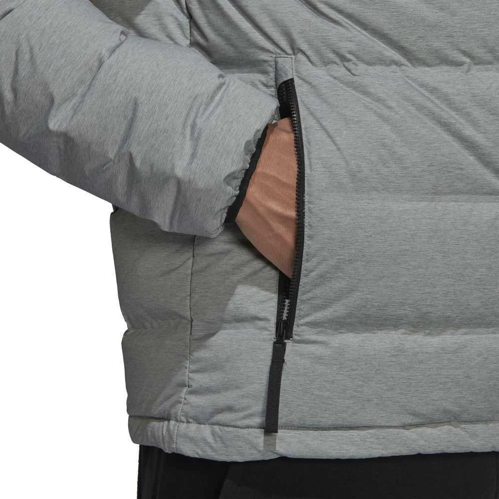 Adidas Pūkinė Striukė Vyrams Helionic Mel Pilkas H59836