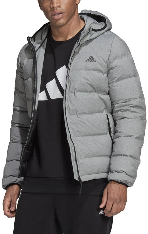 Adidas Pūkinė Striukė Vyrams Helionic Mel Pilkas H59836