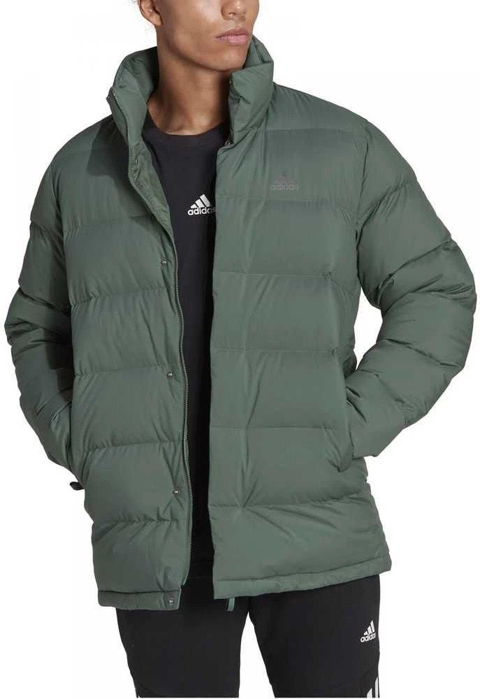 Adidas Pūkinė Striukė Vyrams Helionic Mid Jacket Žalias HG6282