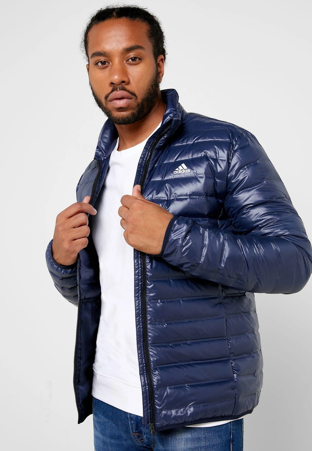 Adidas Pūkinė Striukė Vyrams Varilite Jacket Mėlyna DZ1391